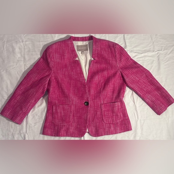 Banana Republic Pink Blazer & Skirt Set - Picture 2 of 8